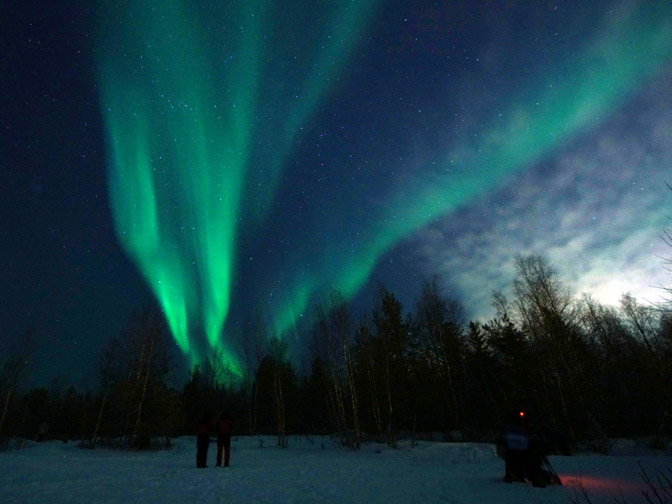 The Aurora Borealis from Ivalo, Finland 2012