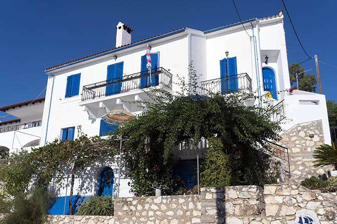 A house in Fiskardo, Kefalonia Island 2017