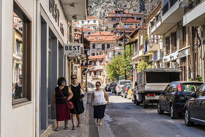 Arachova mountainous village, 2017