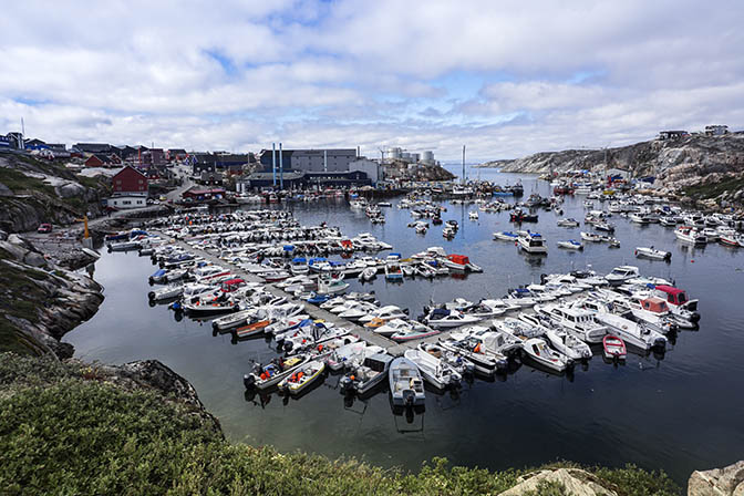 Ilulissat harbor, 2017