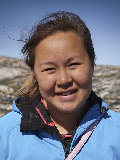 Smiling Inuit woman, 2017