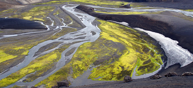 Kirkjufellsos stream, 2012