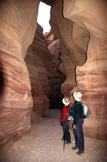 Inside the Red Canyon of Shani creek, 2010