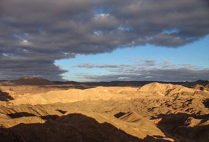 Sunset in Eilat Mountains, 2006