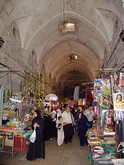 The roofed Cotton Merchants Market, The Old City 2006