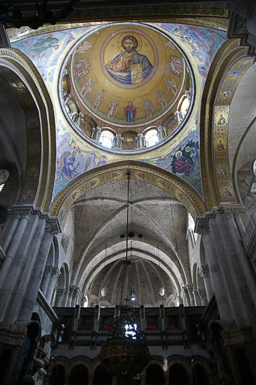 The Greek Orthodox catholicon, the Holy Sepulchre (the Church of the Resurrection), The Old City 2008