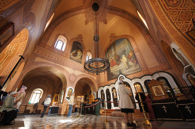 The Church of Mary Magdalene, Mount of Olives 2012