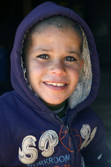 Sager, a Bedouin kid, Umm Al-Kheir 2011