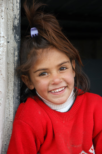 Rana, a Bedouin girl, Umm Al-Kheir 2011