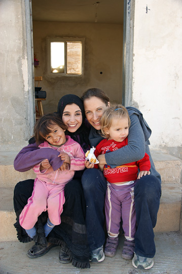 Sadeen, Nama, Michal and Miya, Umm Al-Kheir 2010