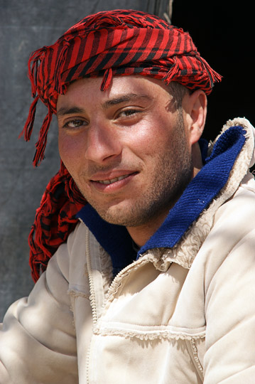 Muhammad, a Palestinian farmer, Wadi Ghesh 2011