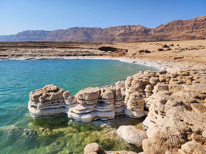 The ''Salt Mushroom Bay'' north of the Nahal Tamar estuary, 2022