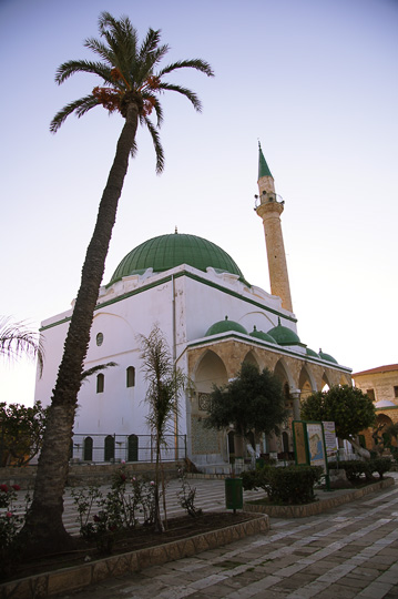 The Jezzar Pasha Mosque (the white mosque), the old city of Acre 2011