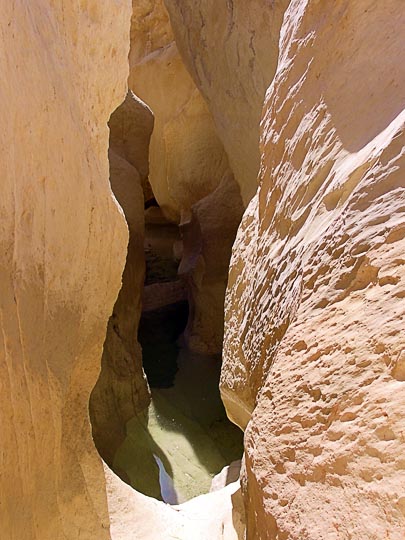 The white walls of Sagi's White Canyon, 2001