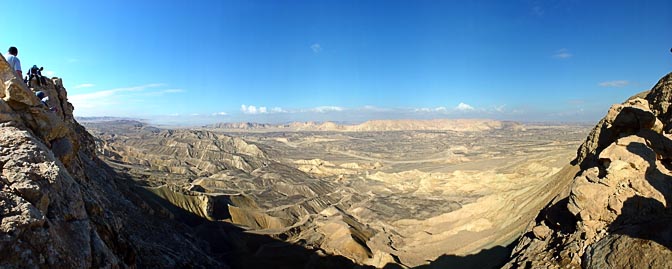 The Ashosh Creek in the Meishar plateau, from the top of Re'im Ascent, 2003