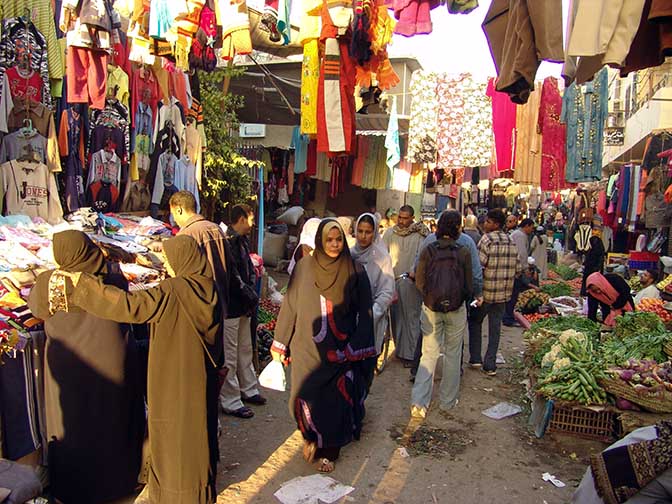A local Suq (street market), Luxor 2006