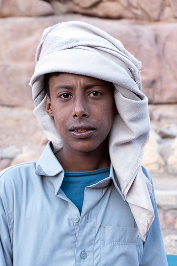 Ahmad, the son of our Jebeliya Bedouin guide Muhammad, 2021