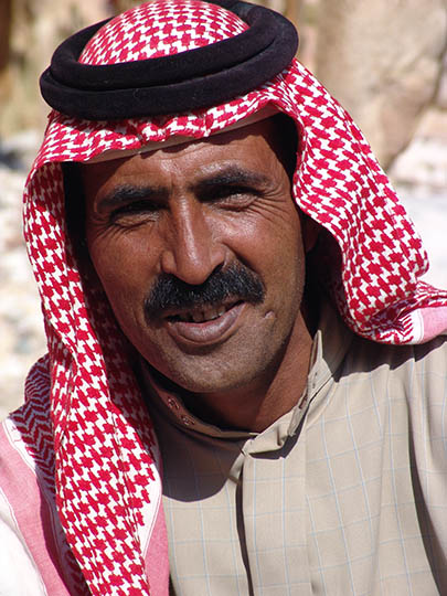 Auda Farage the Bedouin, Wadi Aheimir 2006