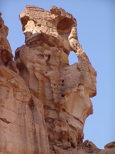 A bluff, Wadi Aheimir 2006