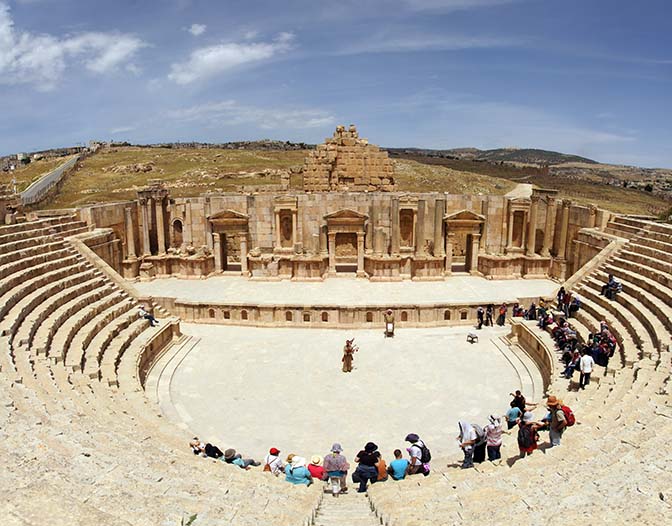 The Large Southern Roman Theatre, 2016