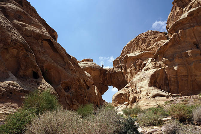 Hurma rock arch, 2017