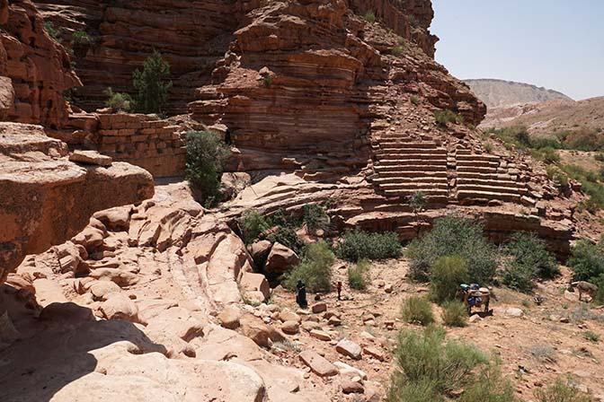 Remains of a Roman Theater in Wadi Sabra, 2017