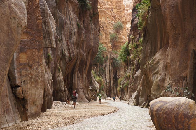 Between the enormous gorge walls, 2014