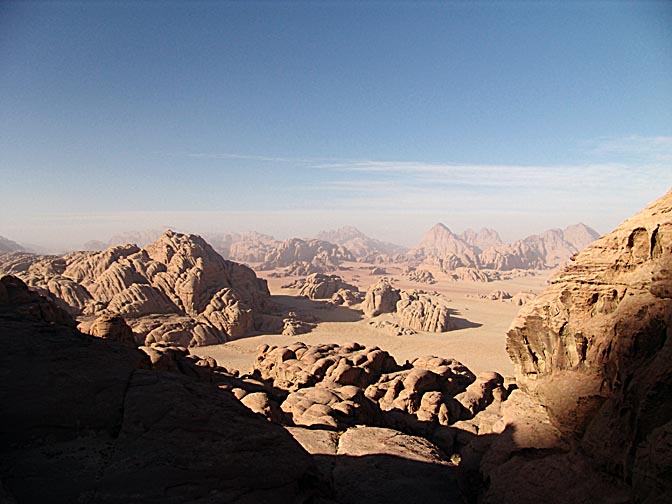The view on the ascent to Jabel Burdah, 2005