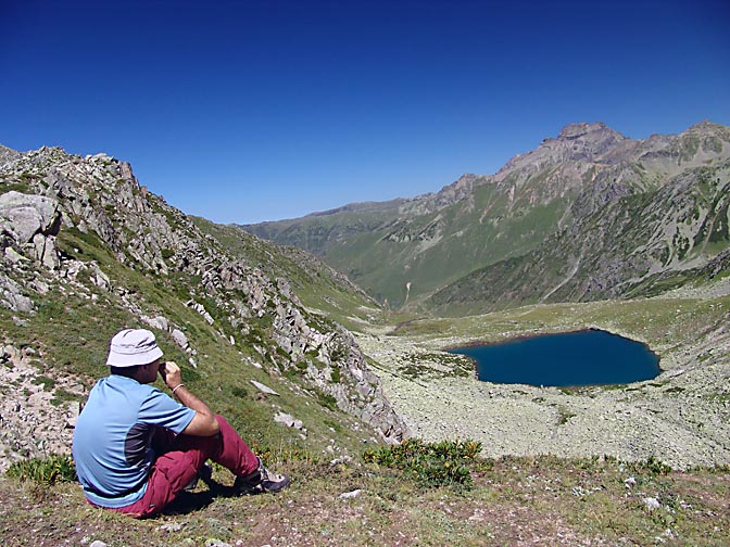 Micha is watching the Kara Deniz Golu (lake), 2005