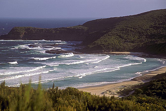 Bongon Head on the coastline between Sydney and Newcastle, New South Wales 2000