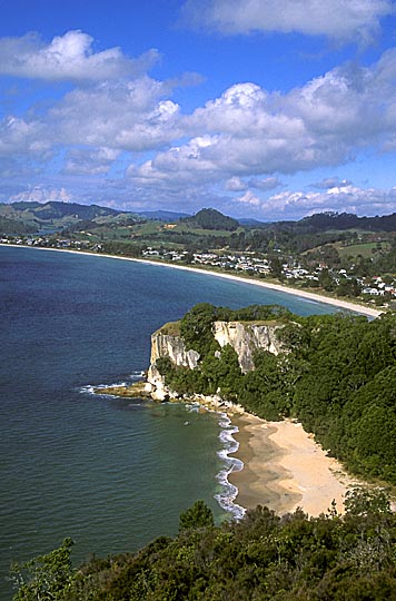 The landscape from Shakespeare Cliff in the Coromandel Peninsula, the North Island 1999