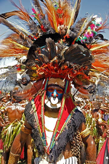 A man from Chimbu Province, at The Hagen Show 2009