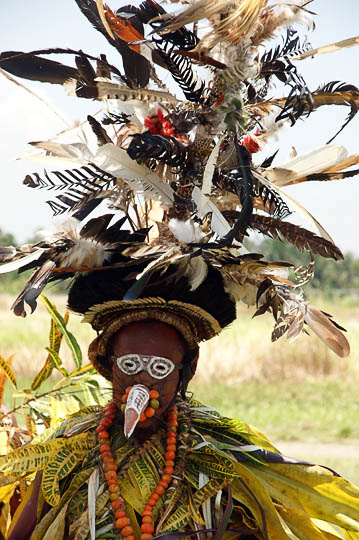 An islander, at The Wewak Garamut and Mambu Festival 2009