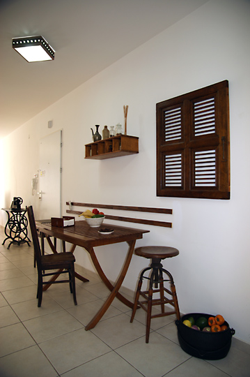 The dining area, 2009