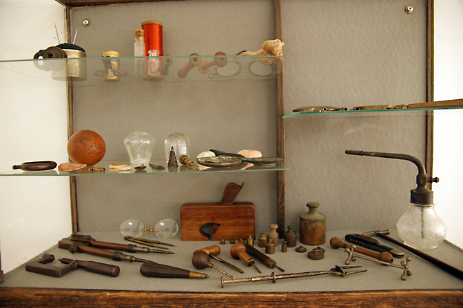 Wall mounted showcase in the livingroom, 2009 