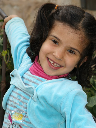Hawraz from Iraqi Kurdistan before her surgery, 'Shevet Achim' House in Jerusalem 2011