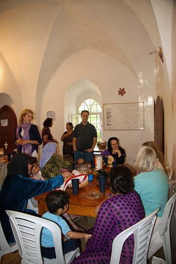 Lunch at 'Shevet Achim' House, Jerusalem 2011